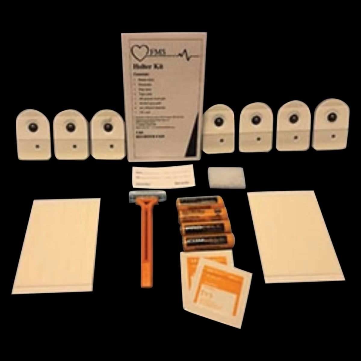 FMS Holter Kit 829, Disposable, White, 20/Case