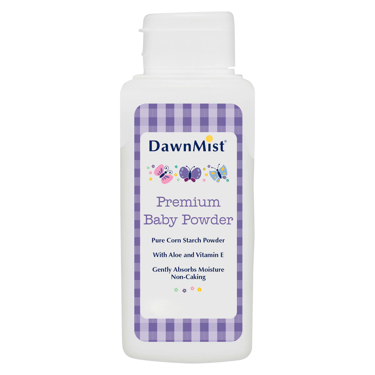Dukal Baby Powder Cornstarch, 1.5 oz, 96/Case