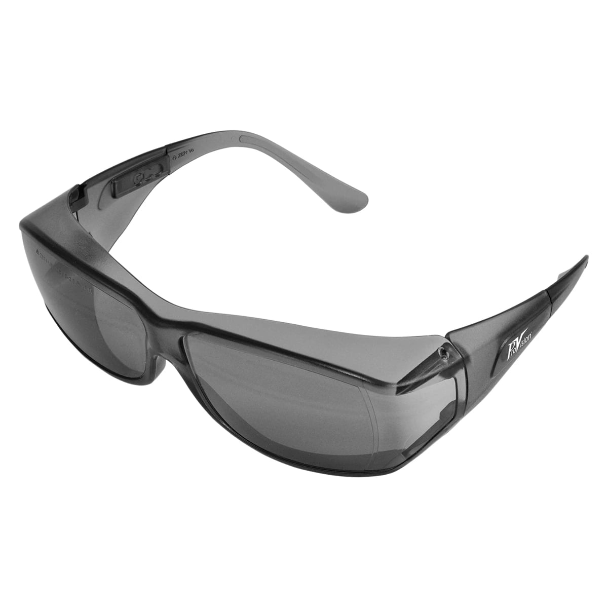 ProVision Eyesaver Sleeks Safety Eyewear, Grey Frame/Grey Lens, 3SLK