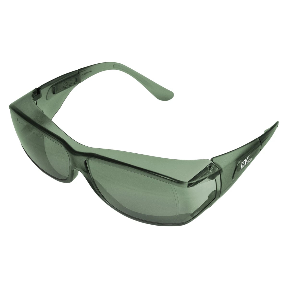 ProVision® Eyesaver Sleeks™ Safety Eyewear, Green Frame/Green Lens, ANSI Z87.1, 1/Pkg