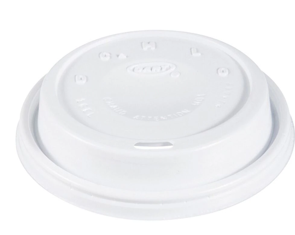 Dart Cafe G White Cappuccino Dome Lids for 12-24 oz Cups, 1000/Case