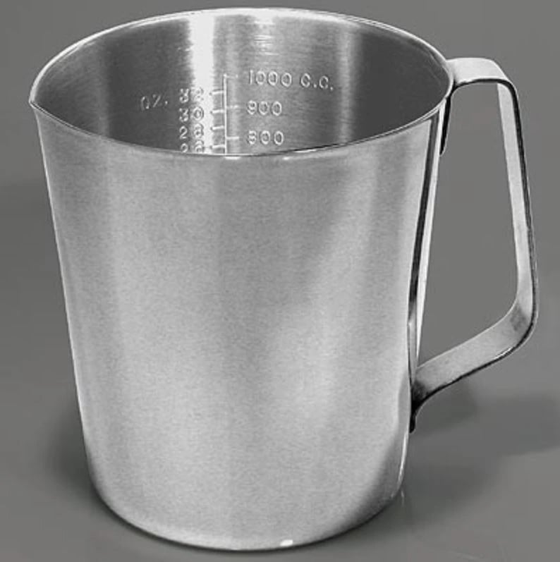 Sklar Instruments Measure Graduation Stainless Steel, 64oz, 5-1/2", Reusable, Each, 01KT0J073DWZ83TTJB7EM96M66