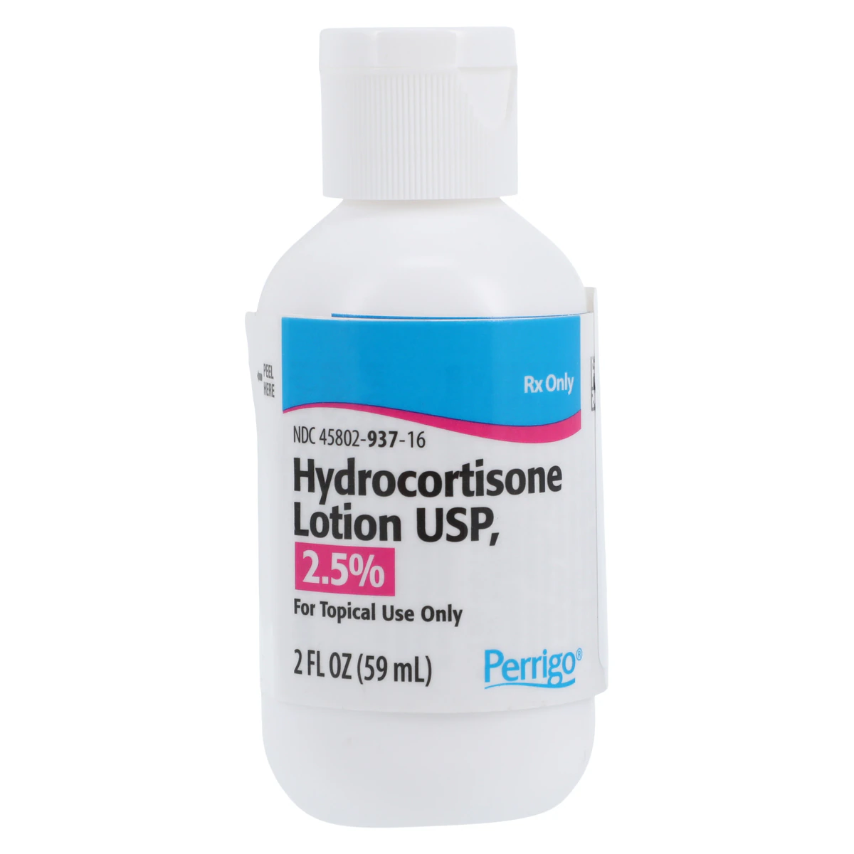 Hydrocortisone Lotion 2.5%, 2 oz Bottle