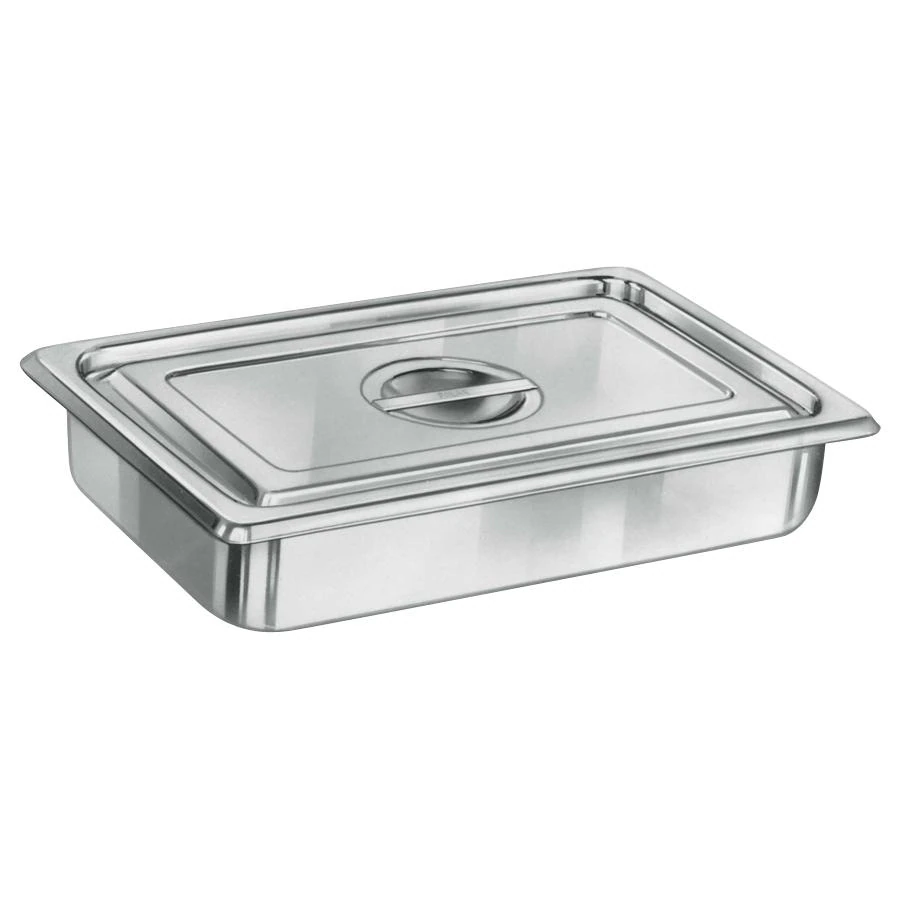 Medline Stainless Steel Instrument Tray Cover, Reusable, Each