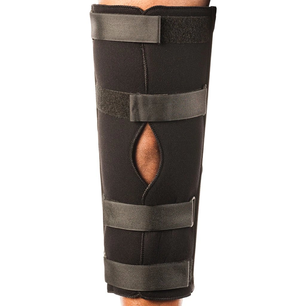 Breg Immobilizer Knee Tri-Panel Brace, Adult Foam, X-Large, Fits Up to 36"