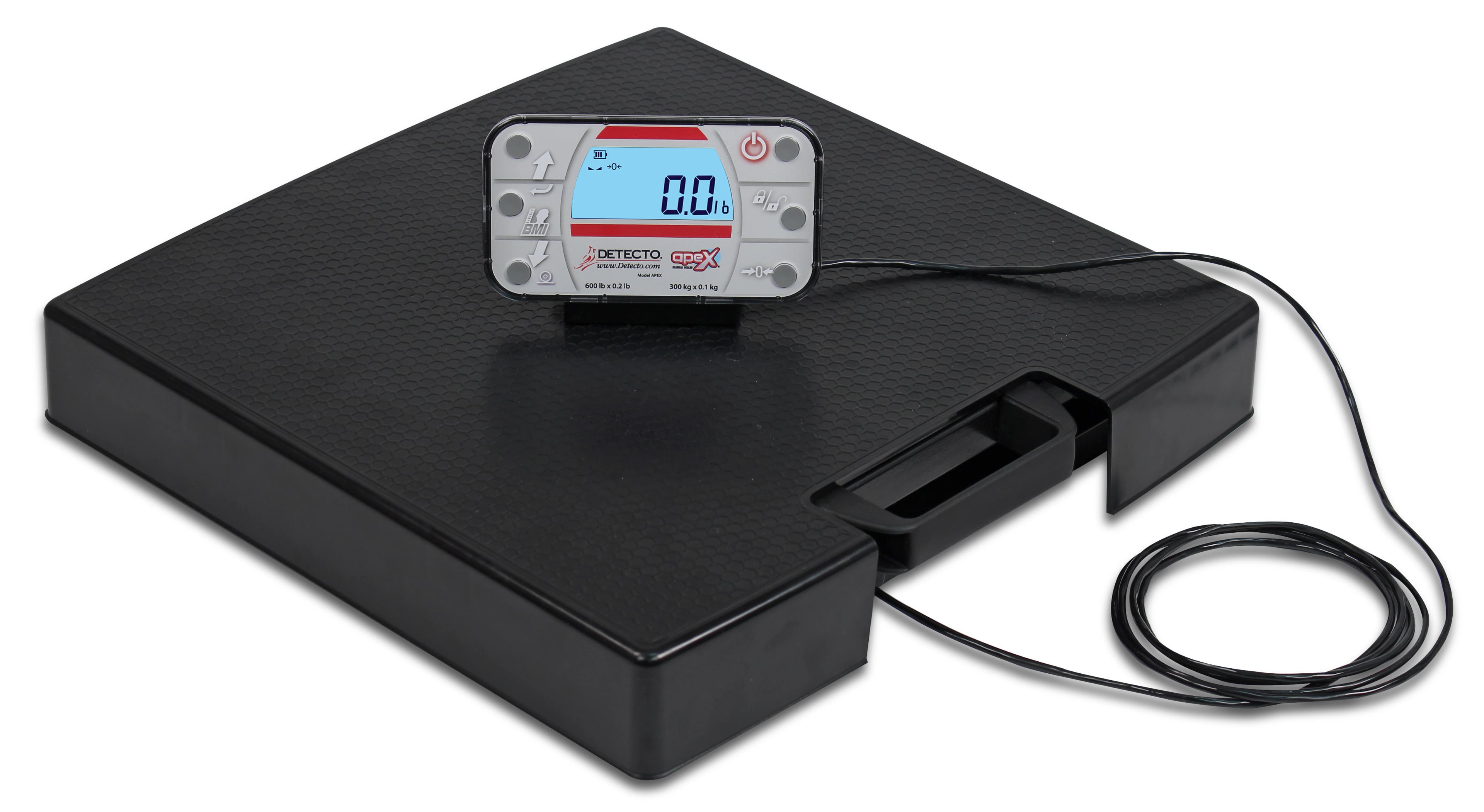 Detecto Portable Scale with Remote Indicator, LCD Display