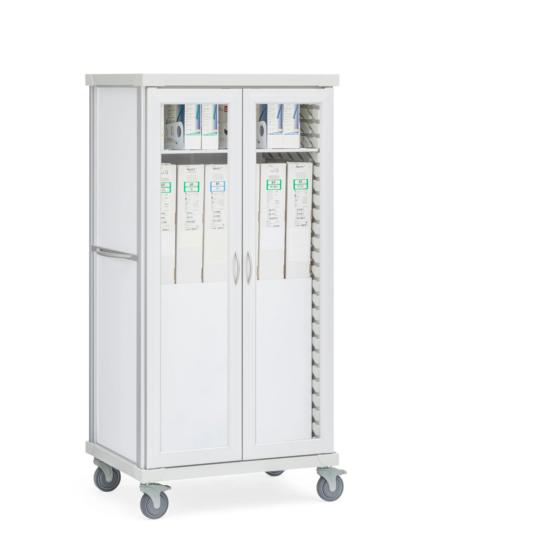 Innerspace Healthcare Catheter Cart Box, 28.75 x 37.5 x 75.25 in