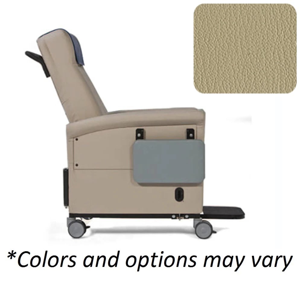 Champion 65 Series Ascent Power Patient Recliner, 300 lb Capacity, Natural