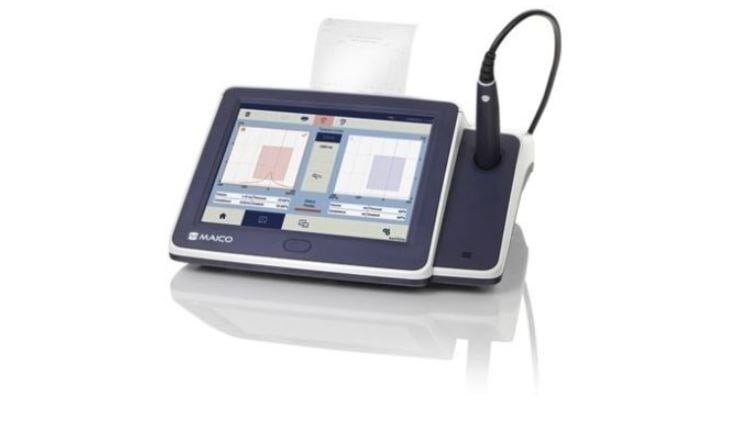 Maico Diagnostics TouchTymp MI 24 Tympanometer with Ipsilateral Reflexes
