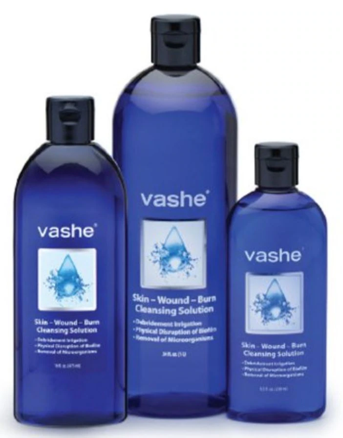 Vashe Wound Cleanser, 16 oz Bottle, Hypochlorous Acid/Sodium Chloride, 12/Case