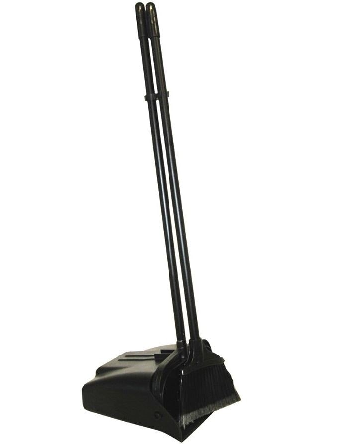 Continental Lobby Dust Pan and Synthetic Broom Set, Each