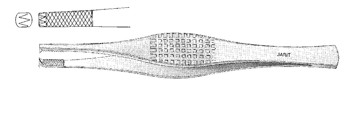 Jarit Ferris-Smith Tissue Forceps, 2x3 Teeth, 6-3/4"