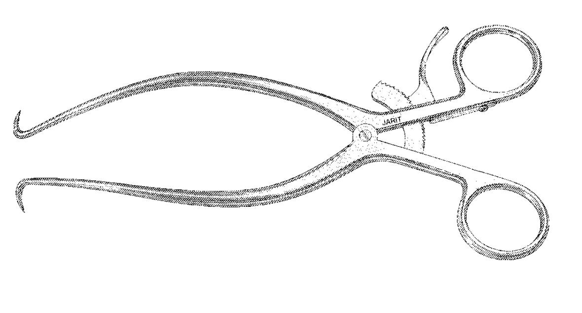 Jarit Gelpi Retractor, 7-1/2", Matte Finish