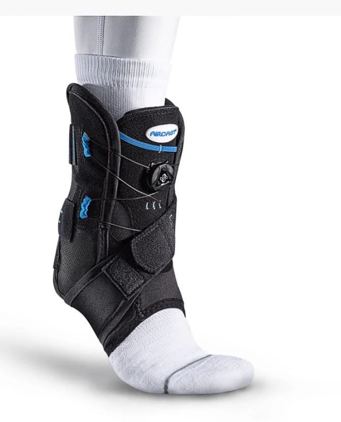 Airsport+ Ankle Brace, Right, Small (Men's 3-5 / Women's 5-6.5), Plastic/Foam