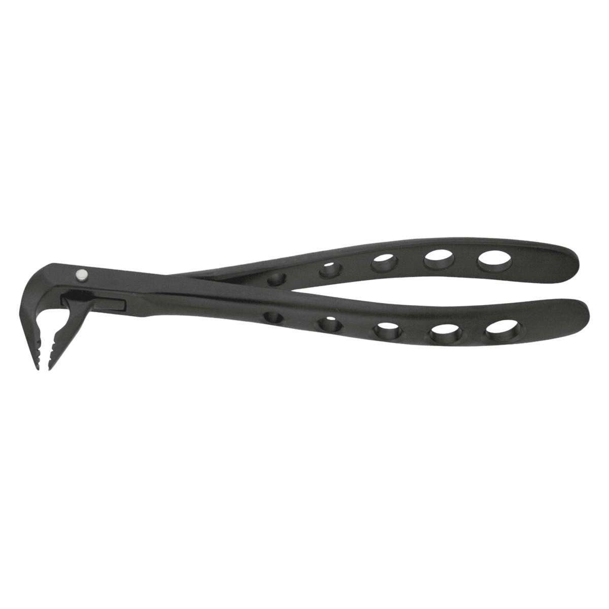 A. Titan Instruments Banditt Xtra Grip Lower Anterior Extraction Forceps, Serrated Beaks, Diamond Carbon Coating, 3608XG, 1/Pk