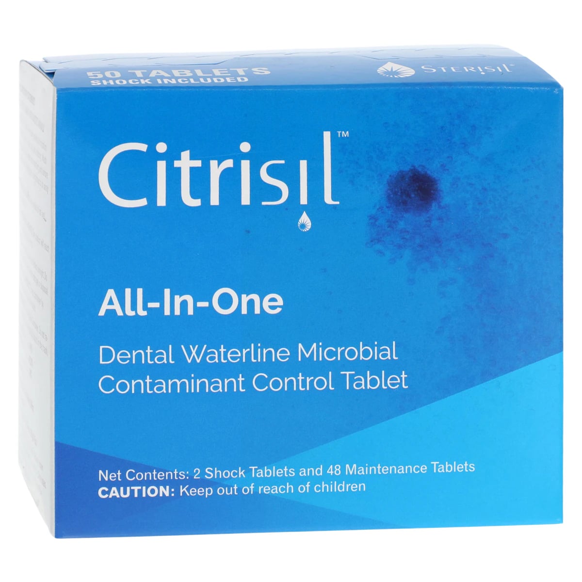 Citrisil™ White 48 Maintenance Tablets and 2 Shock Tablets for 2L Bottles