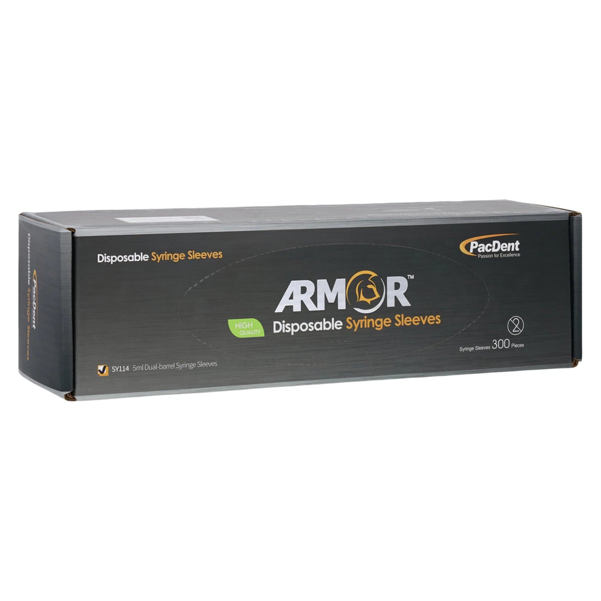 Armor™ Disposable Syringe Sleeves for 5 mL Dual-Barrel Syringes, 300/Pkg, SY114