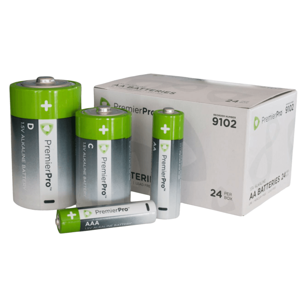 MED PremierPro Alkaline C Battery (LR14), 12/Box