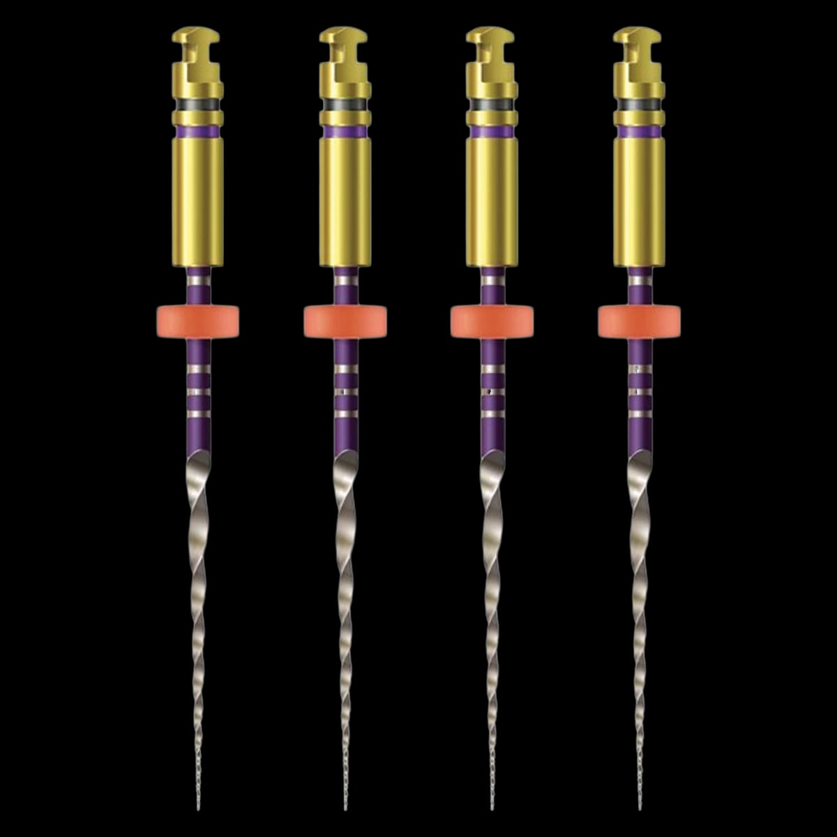 Kerr Traverse Rotary Glide Path File, .06 Taper, #13 Tip, 21mm, Pack of 4, 818-2131