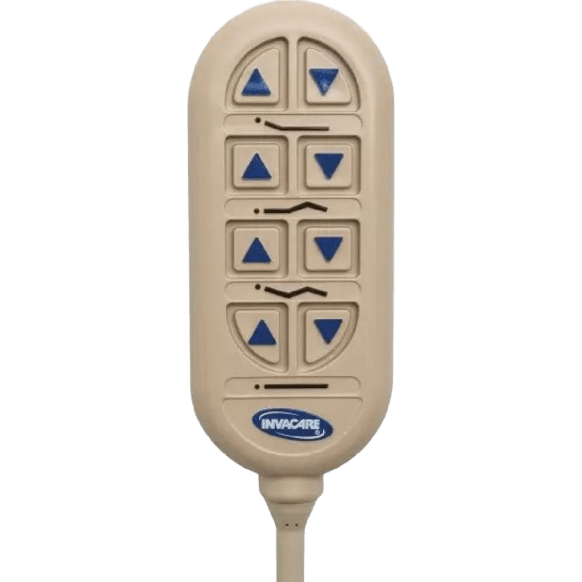 Invacare Continuing Care Pendant 8 Function Hand Analog for Bed