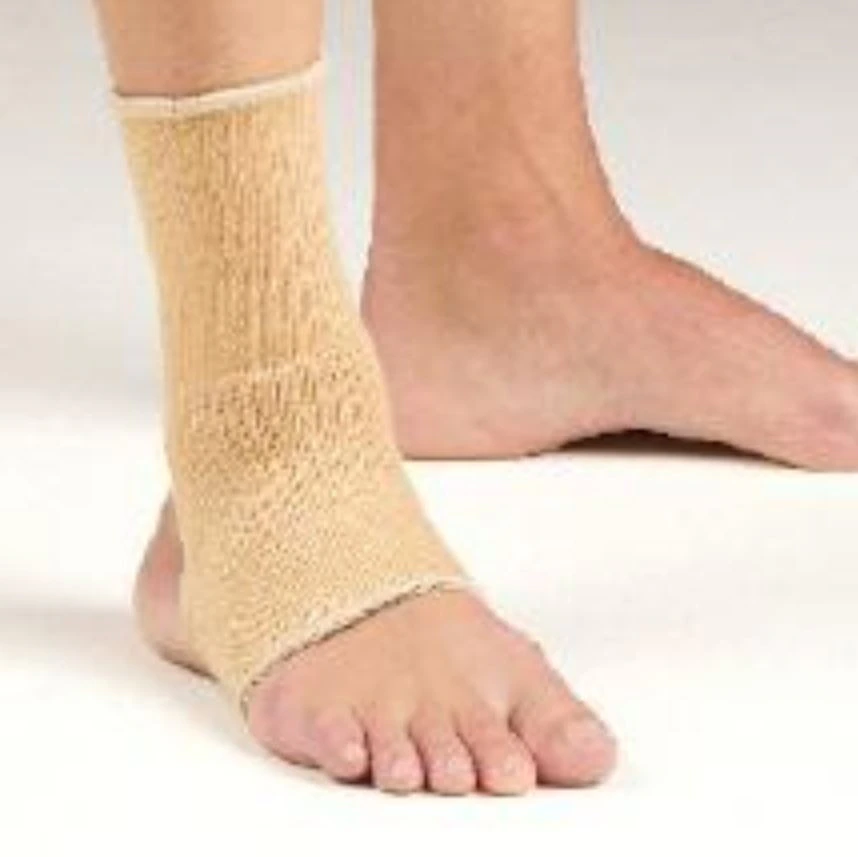 PremierPro Orthopedic Ankle Sleeve, Pull-On, Adult, Small, Knit Cotton/Elastic, 7-8"