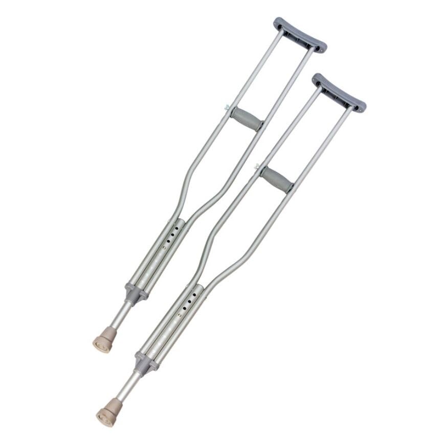 MED PremierPro Adult Crutches, 300 lb Capacity, 53-61" Height Range