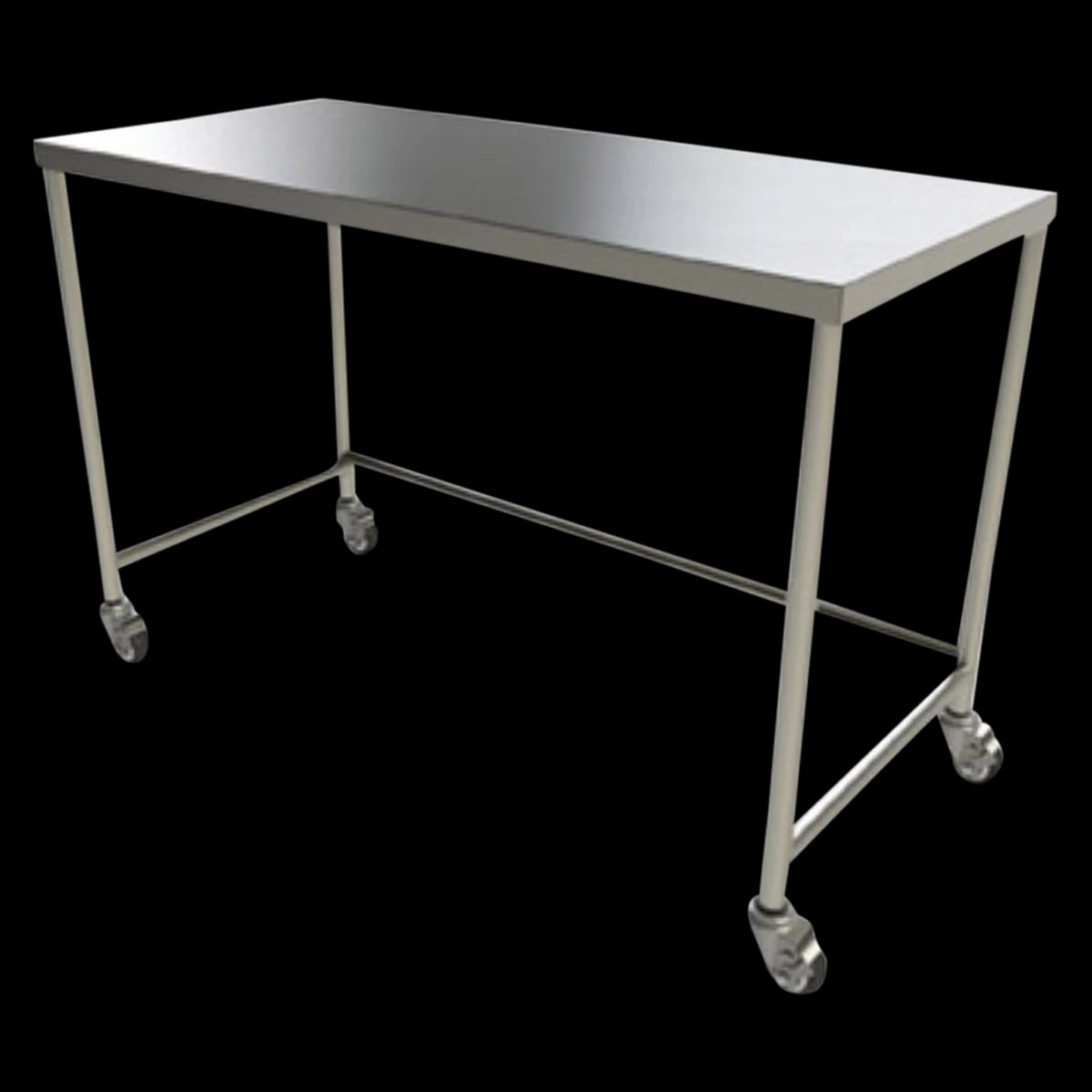 Mac Medical Instrument Table, 20" x 48" x 34"