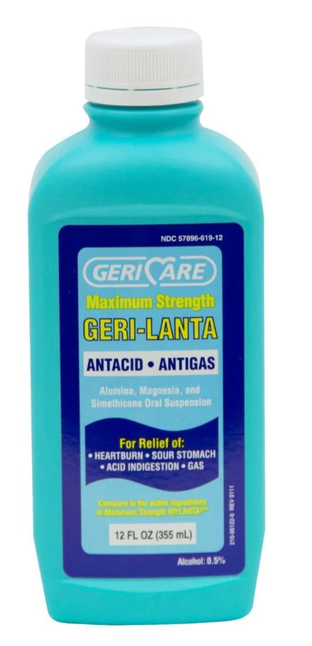 Geri-Care Simethicone II Oral Liquid, 12 oz Bottle