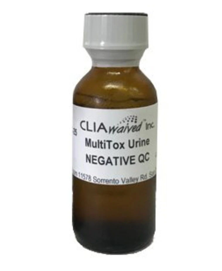 MultiTox Urine Negative Control, 25 mL, Each