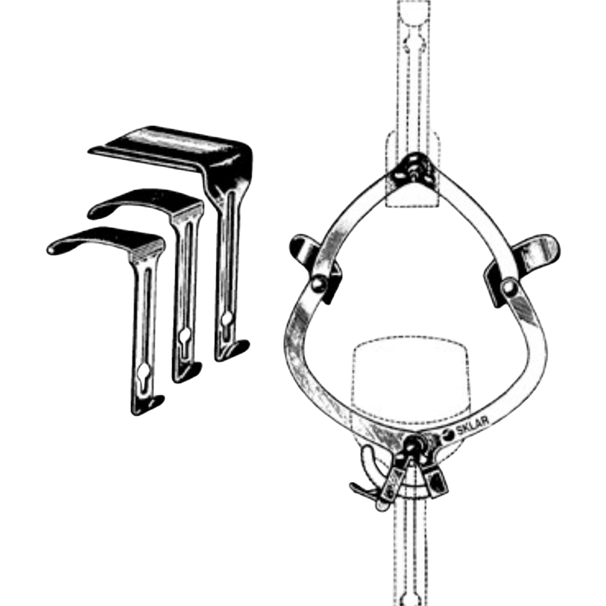 O'Sullivan-O'Connor Abdominal Retractor, Stainless Steel, Reusable, Sklar Instruments