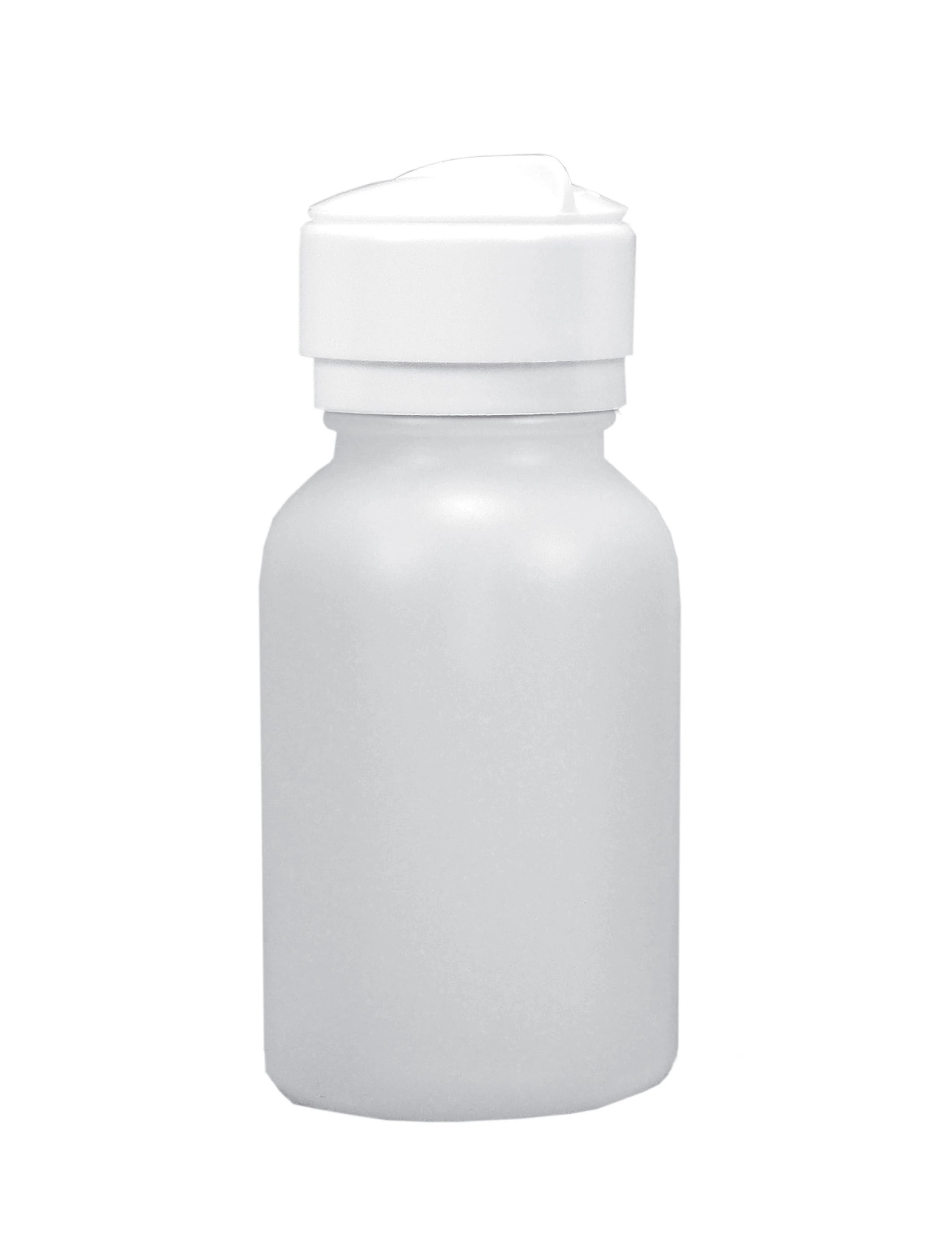 Palmero Clear Pump Dispenser, 8 oz Capacity, Swing-Away Cap, Unbreakable Plastic