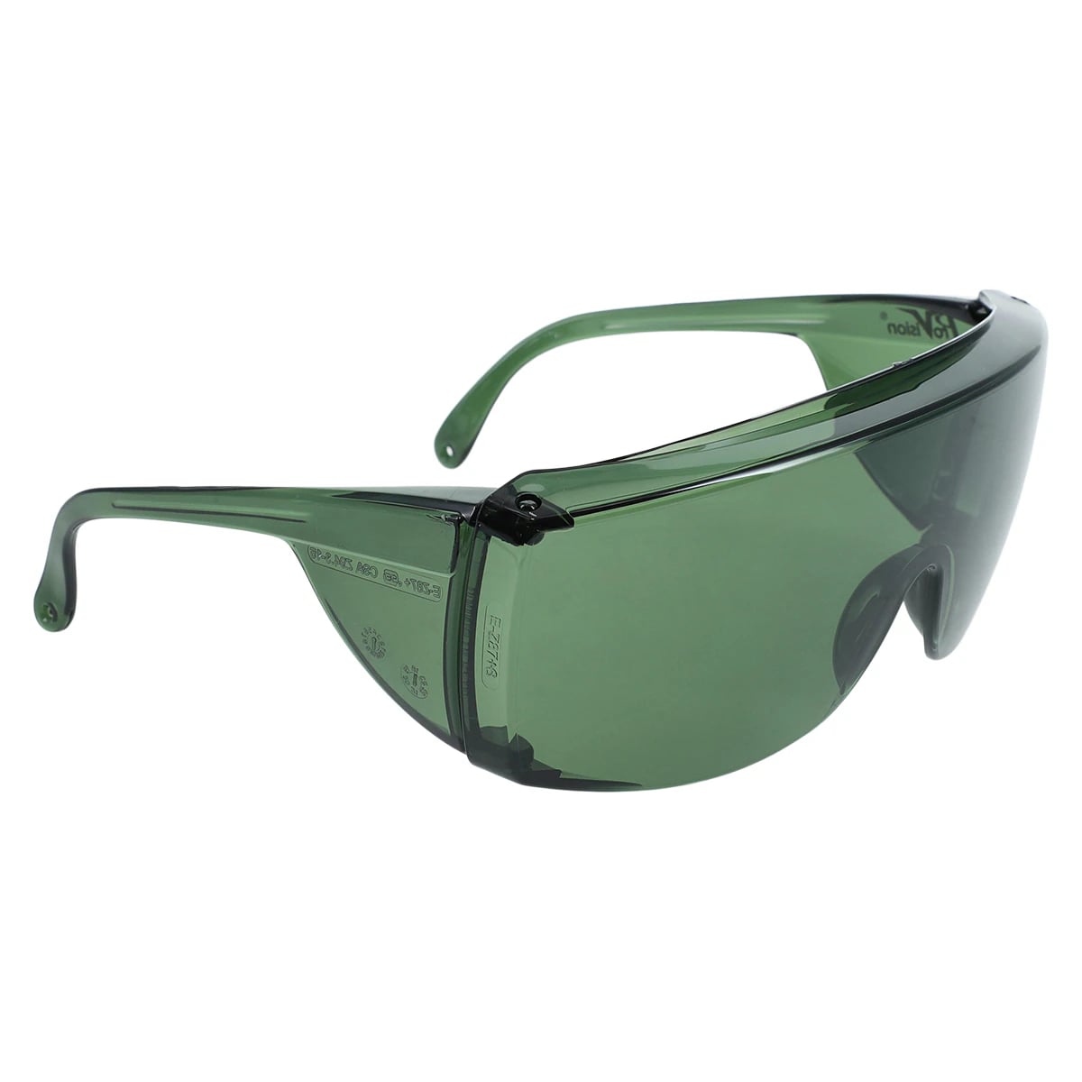 ProVision EyeSavers Safety Eyewear, Green Frame/Green Lens, One Size Fits All, 1/Pk, 18S