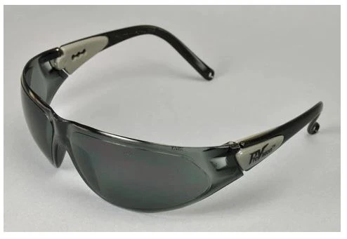 ProVision Contour Wraps Safety Eyewear, Black Frame, Gray Lens, Anti-Fog, Anti-Scratch, UV Protection, 1 Pair, 3552