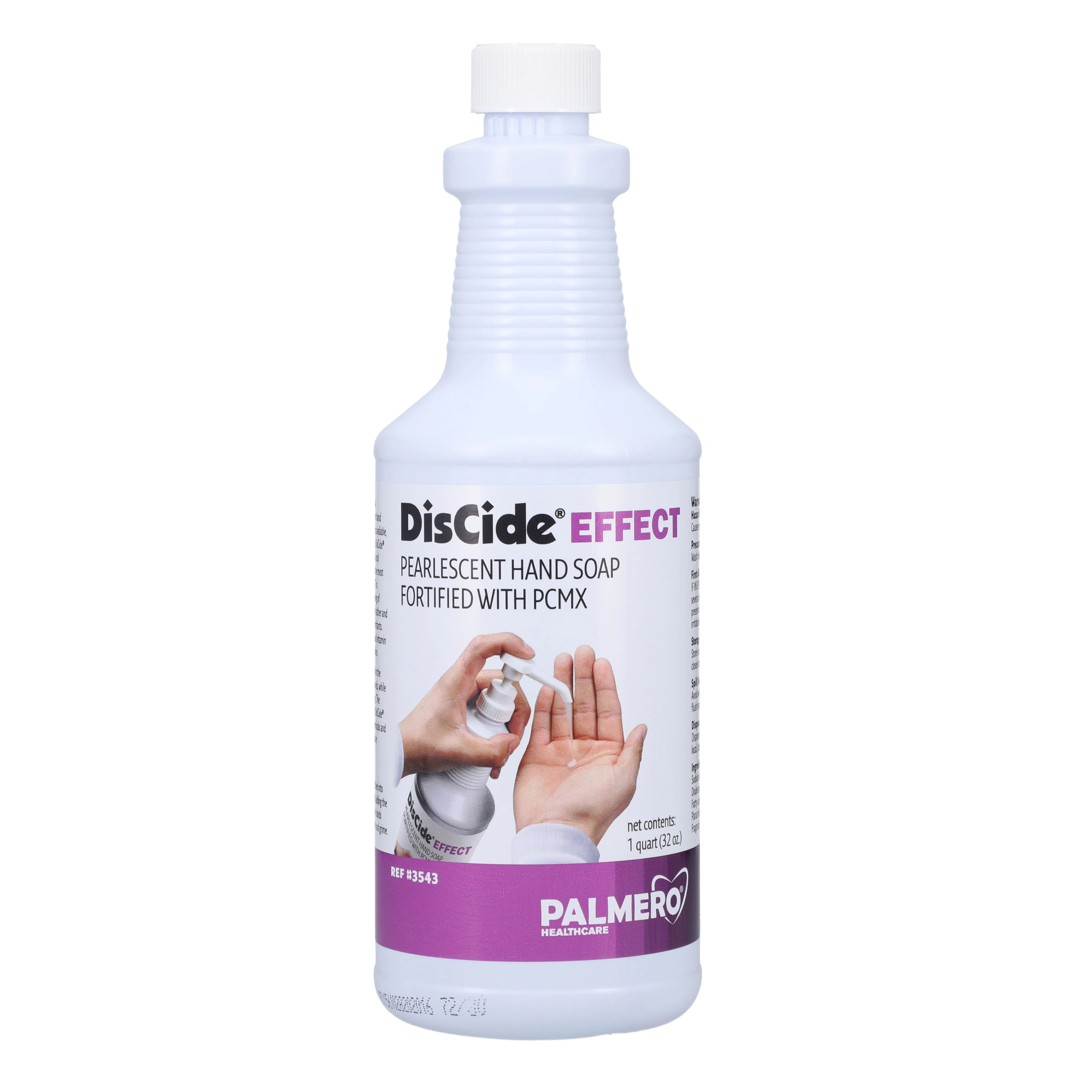 DisCide Effect Professional Hand Asepsis Soap, 1 Quart Bottle, PCMX, Fresh Almond Scent, 3543