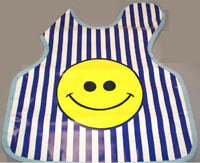 Palmero Health Care Child Happy Tooth Lead X-Ray Apron, Vinyl, Without Collar, 0.3 mm Lead Equivalent, 20 in x 19 1/2 in, Each