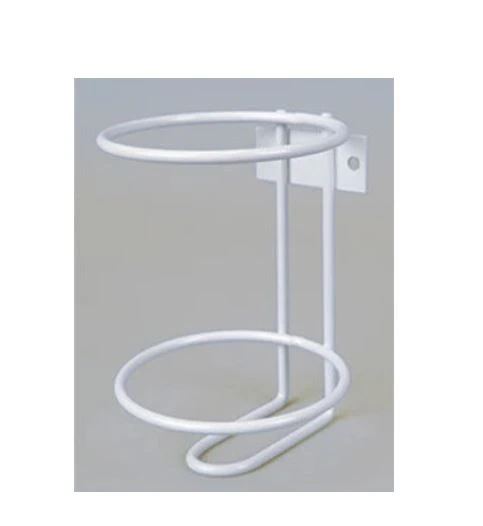 Palmero Hold-It Round Quart Bottle Holder, Wall Mount, White, 5.75" x 3.75", 1/Pk, 3514