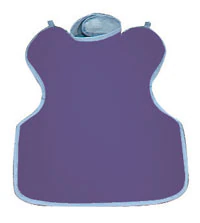 Palmero Protectall Child Lead X-Ray Apron, Mauve Vinyl, Without Collar, 0.3 mm Lead, 20 in x 20 in, Each