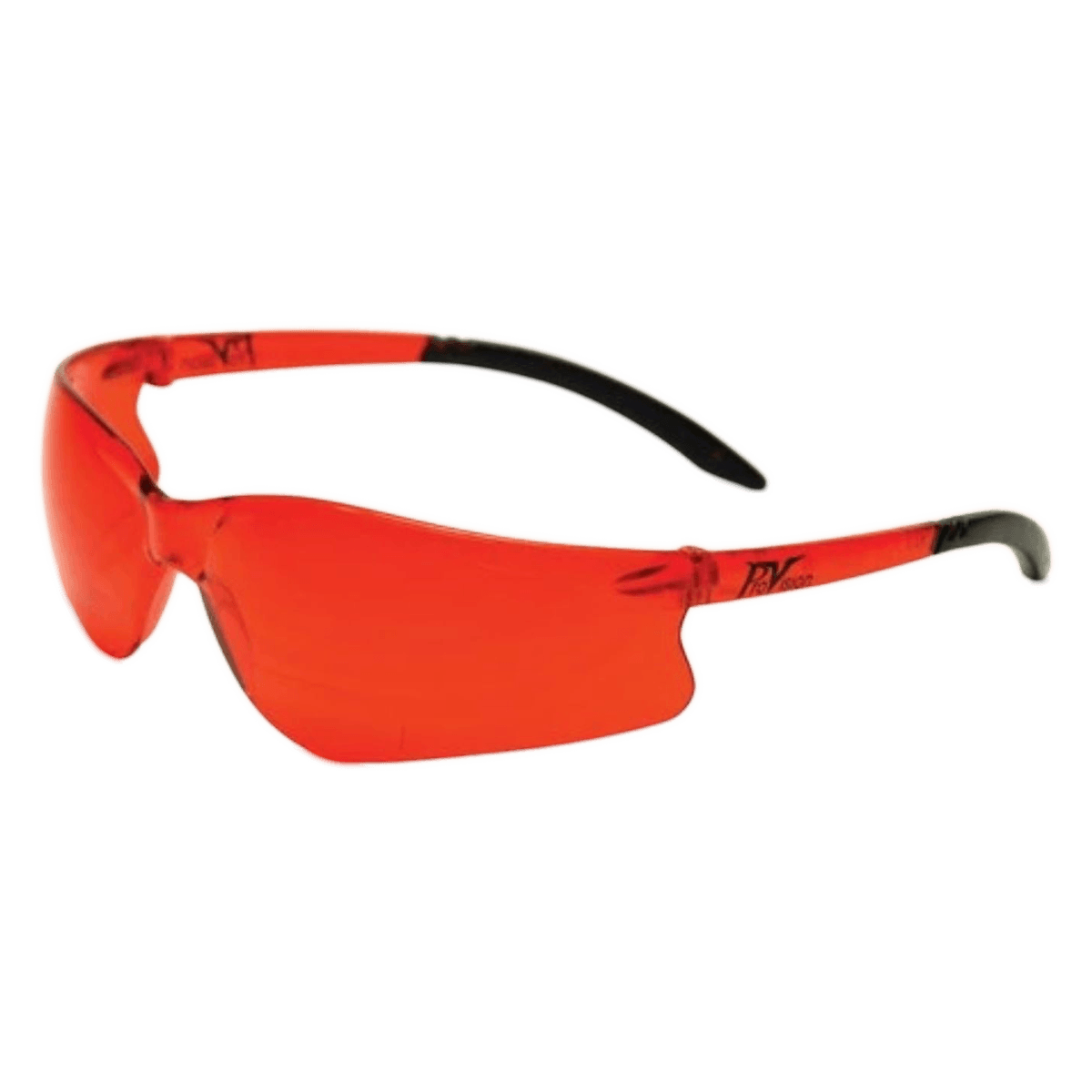 Bad Dog Pro-Vision Wrap Around Eyewear, Bifocal Bonding Reader, 1.5 Diopter, Amber