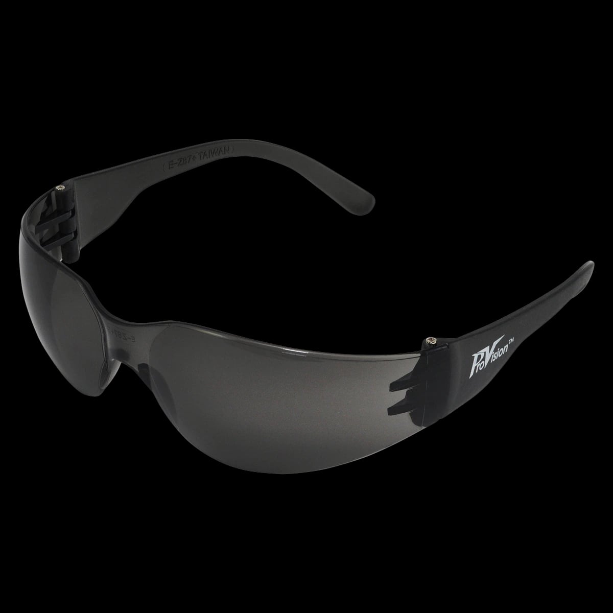 ProVision Mini Econo Wraps Safety Eyewear, Grey Frame/Grey Lens, Child/Youth Size, 1/Pack, 3607G