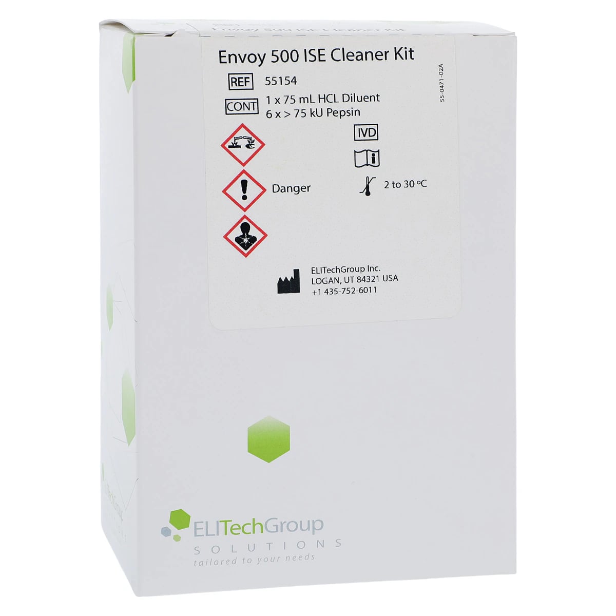 ELITechGroup ISE Cleaner for Envoy Chemistry Analyzer, 1/Box