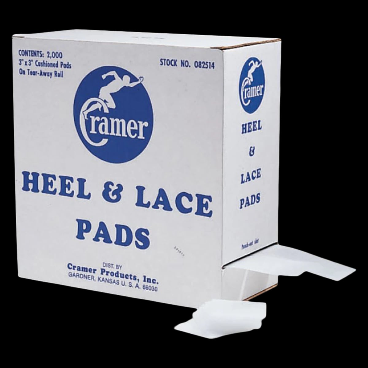 Heel & Lace Pad Foam, 3x3"