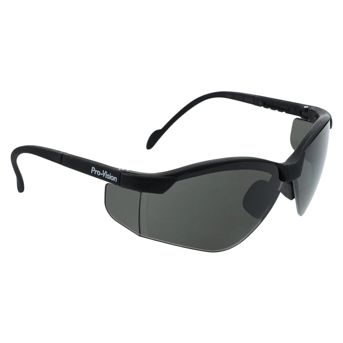 ProVision See-Breez Safety Eyewear, Black Frame/Grey Lens, 3561BL