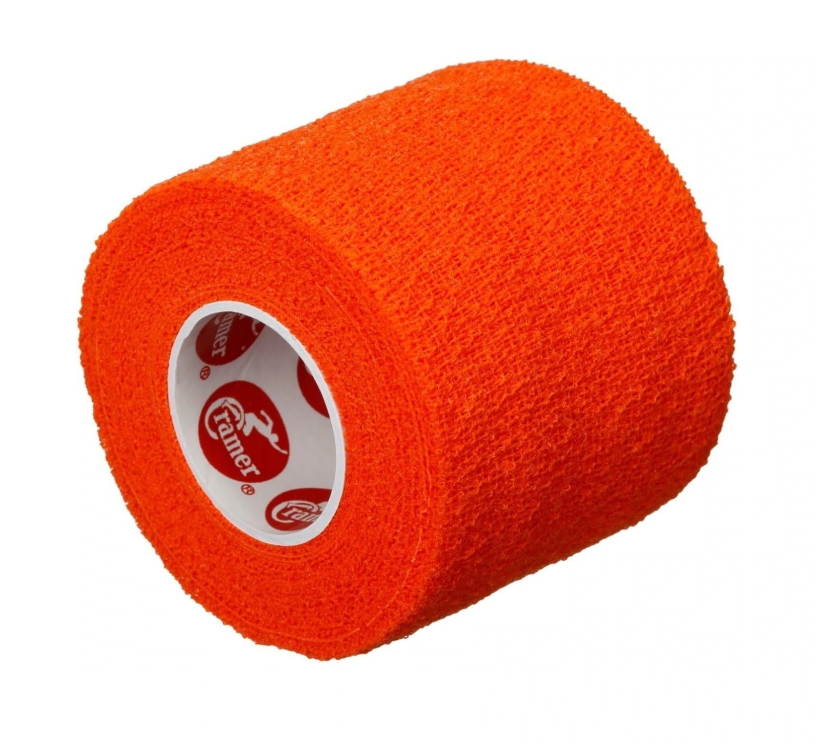Eco-Flex Stretch Elastic Tape, 2" x 6 yd, Orange, Latex-Free, 24 Rolls/Case