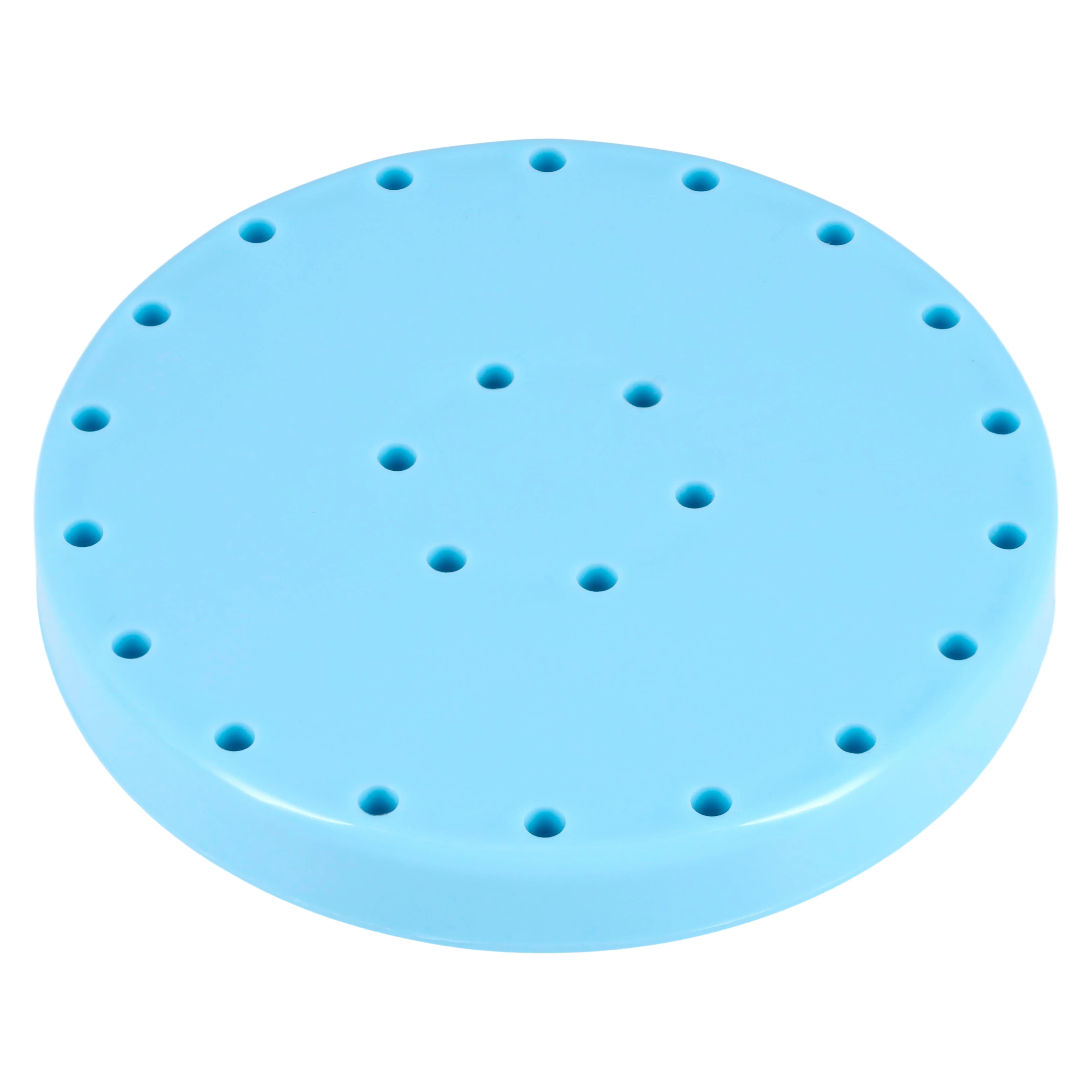 Kerr Bur Block Magnetic 24-Hole Round Sky Blue, 31006DX