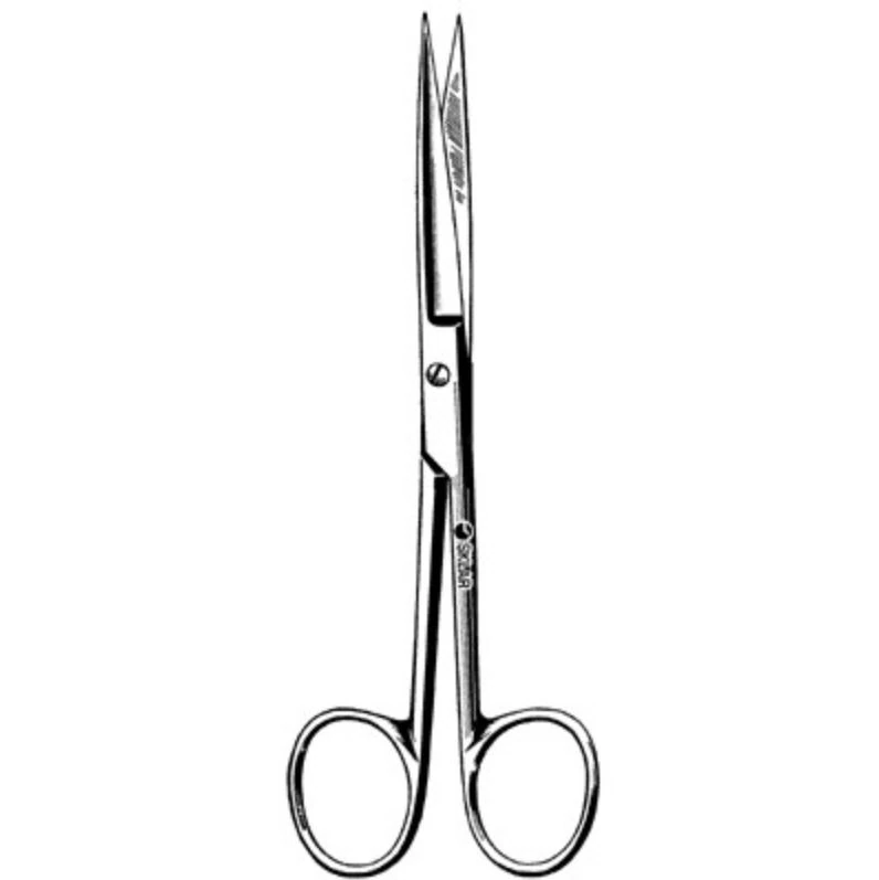 Sklarlite Operating Scissor, Straight, 5-1/2", Stainless Steel, Non-Sterile, Reusable, Each