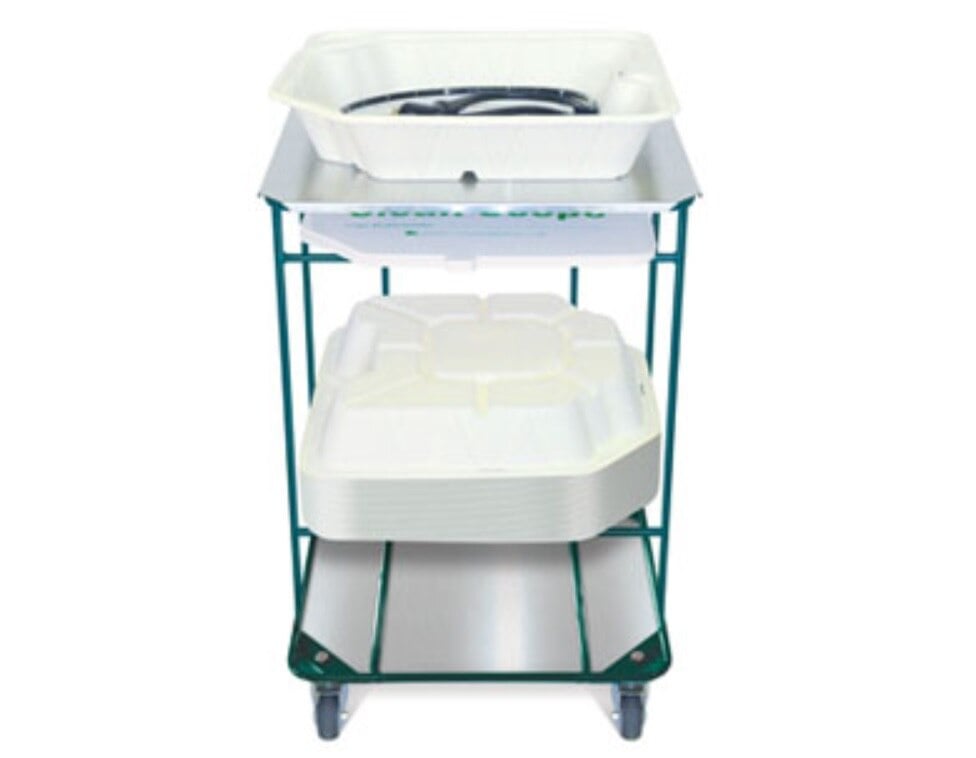 Cygnus Medical Oasis Dispensing Dolly, 23x21x36", 4 Casters