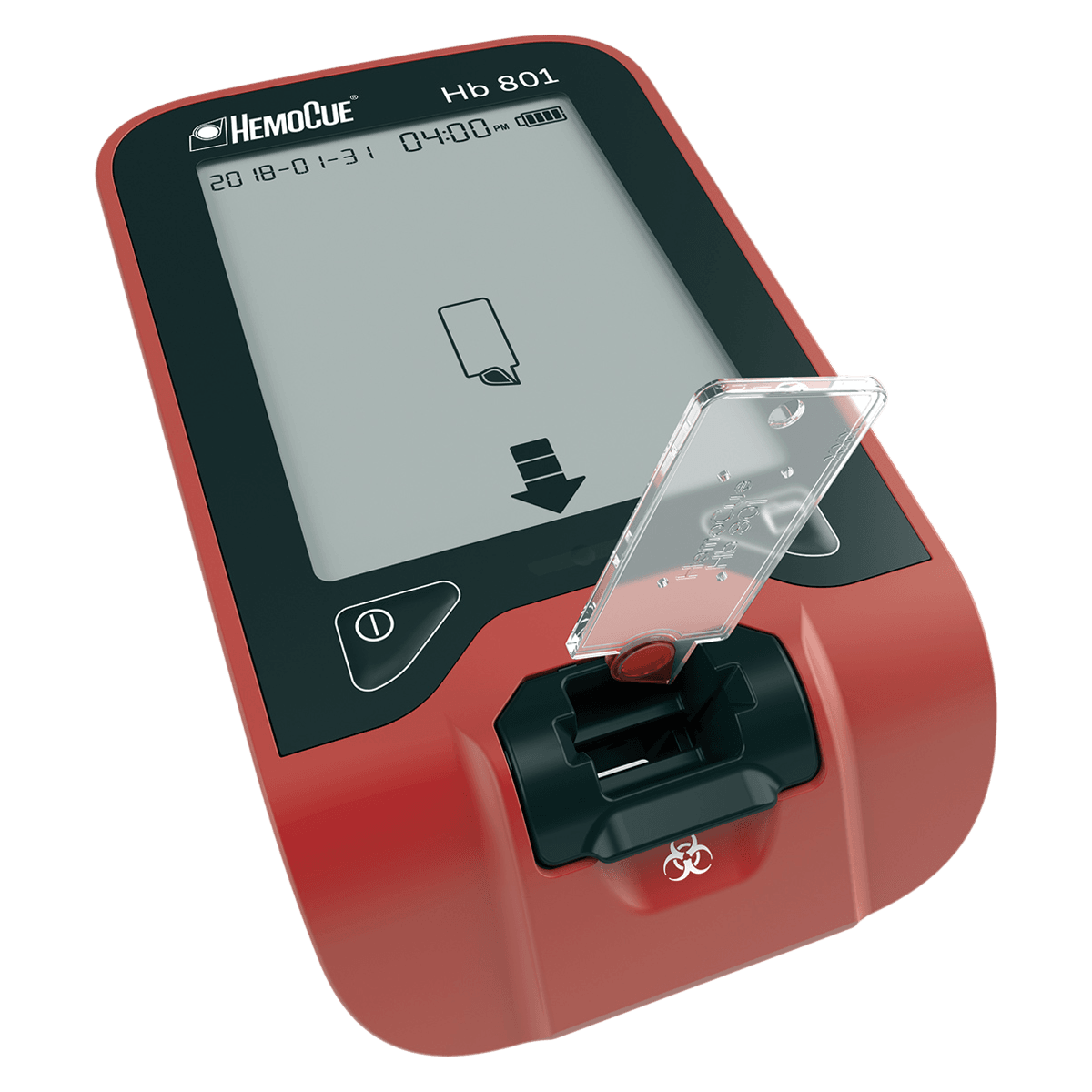 HemoCue Hb 801 Hemoglobin Analyzer Starter Kit with 200 Microcuvettes, CLIA Waived, 121920/111902