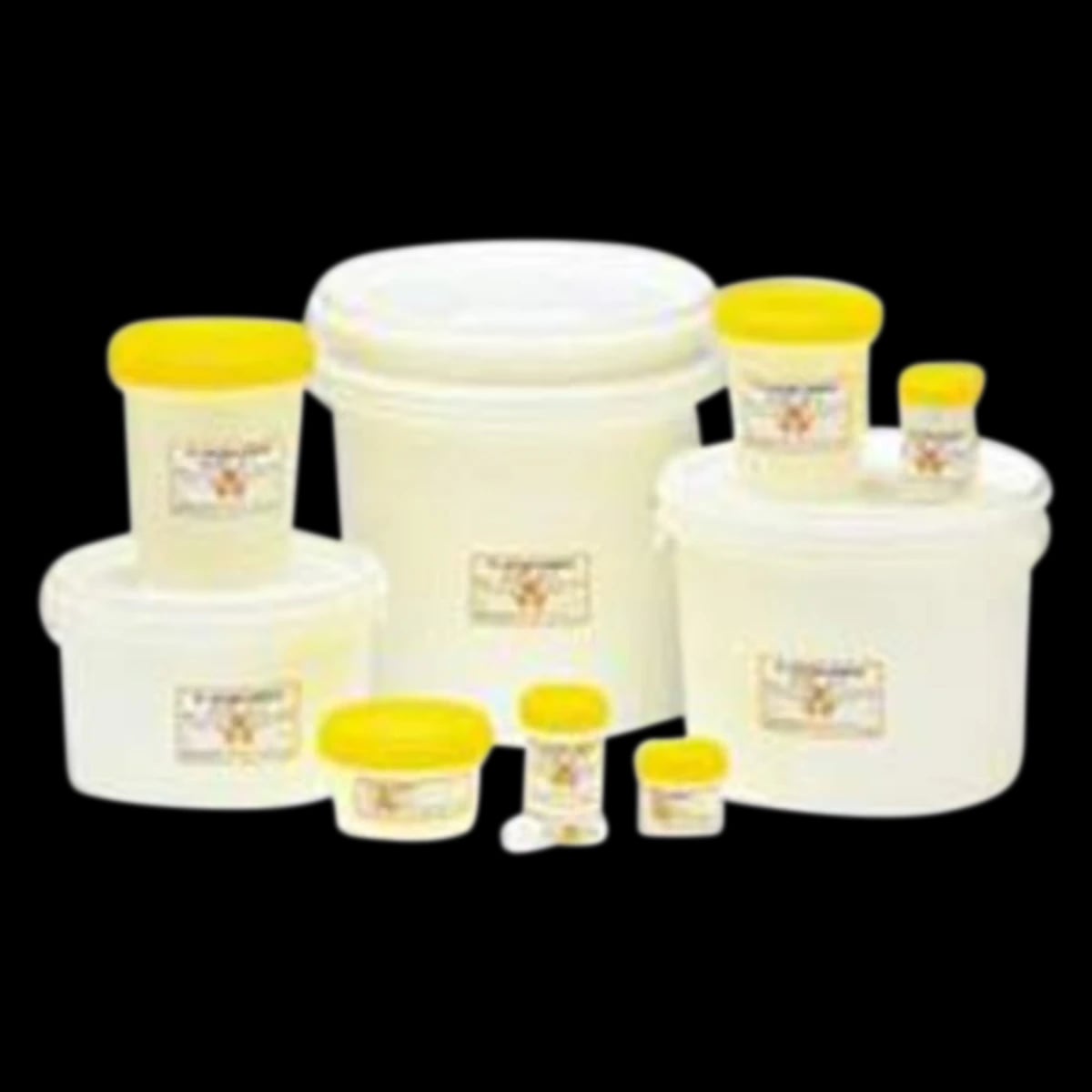 Histoplex Specimen Bucket, Neutral Buffered Formalin 10%, 20L, Polypropylene/Polyethylene, White Tamper-Evident Snap Cap, 2/Case