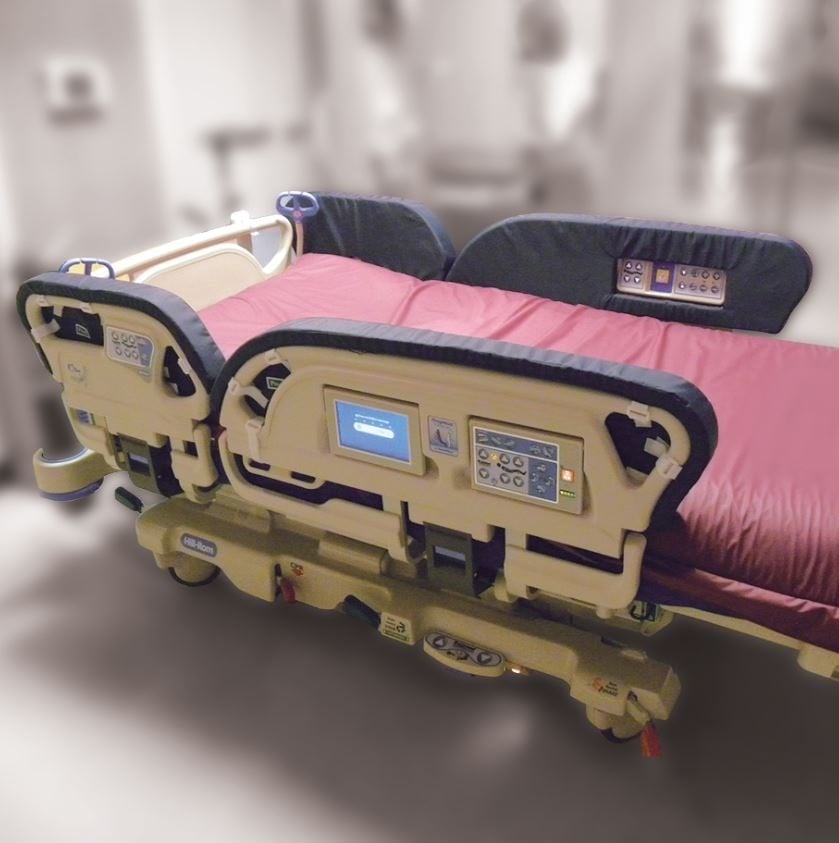 Posey Side Rail Pad for Hill-Rom Centrella ICU Bed, 4 per Set