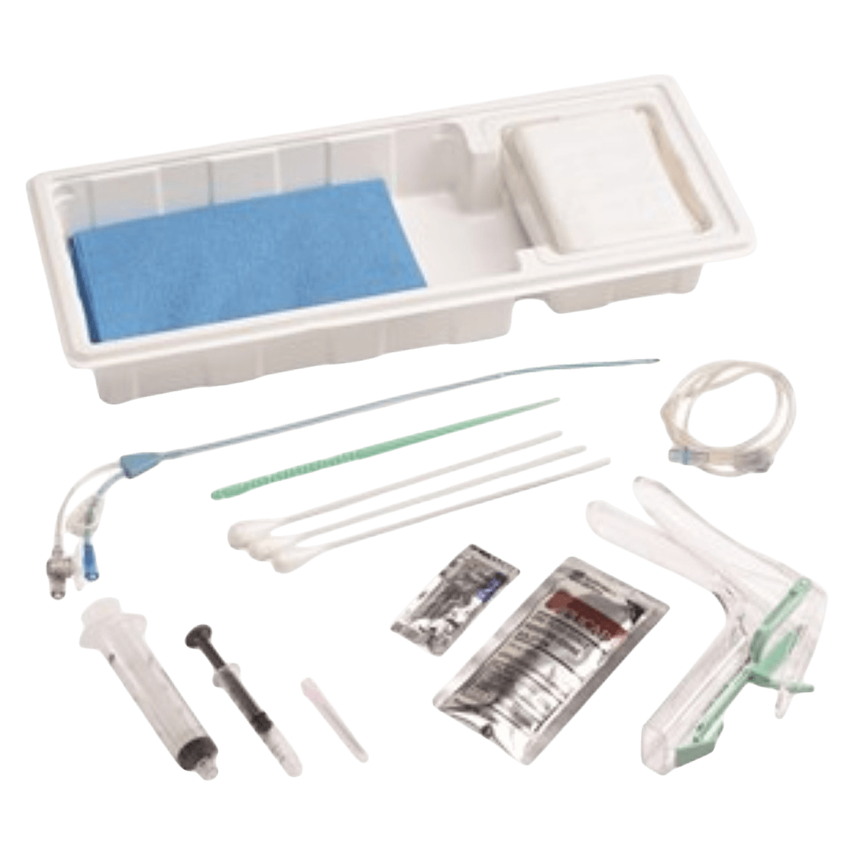 Cooper Surgical Hysterosalpingography Procedure Tray with H/S Catheter